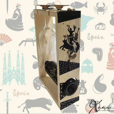 Round Trip To Spain! Xaria’s Wine Holder Box