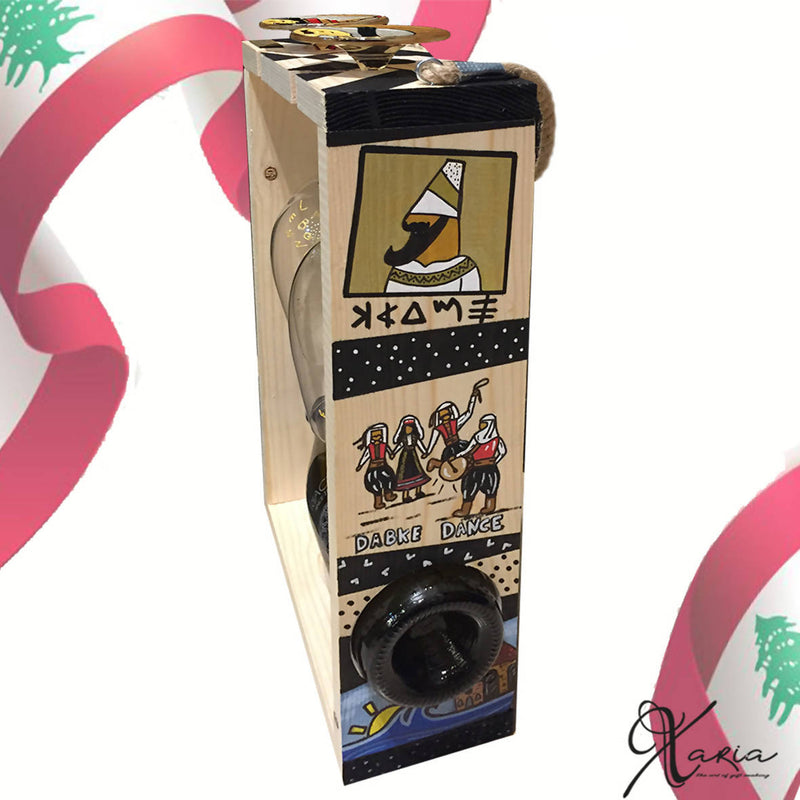 Round Trip To Lebanon! Xaria’s Wine Holder Box