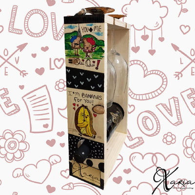 U Drive Me Crazy - Xaria’s Wine Holder Box