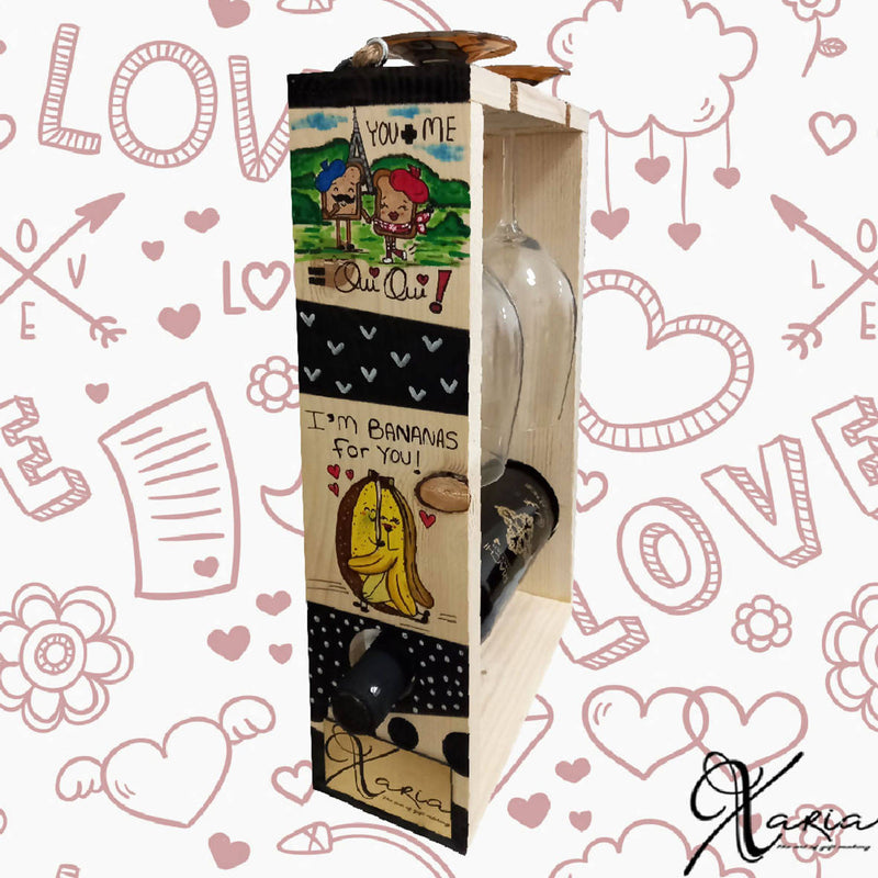 U Drive Me Crazy - Xaria’s Wine Holder Box