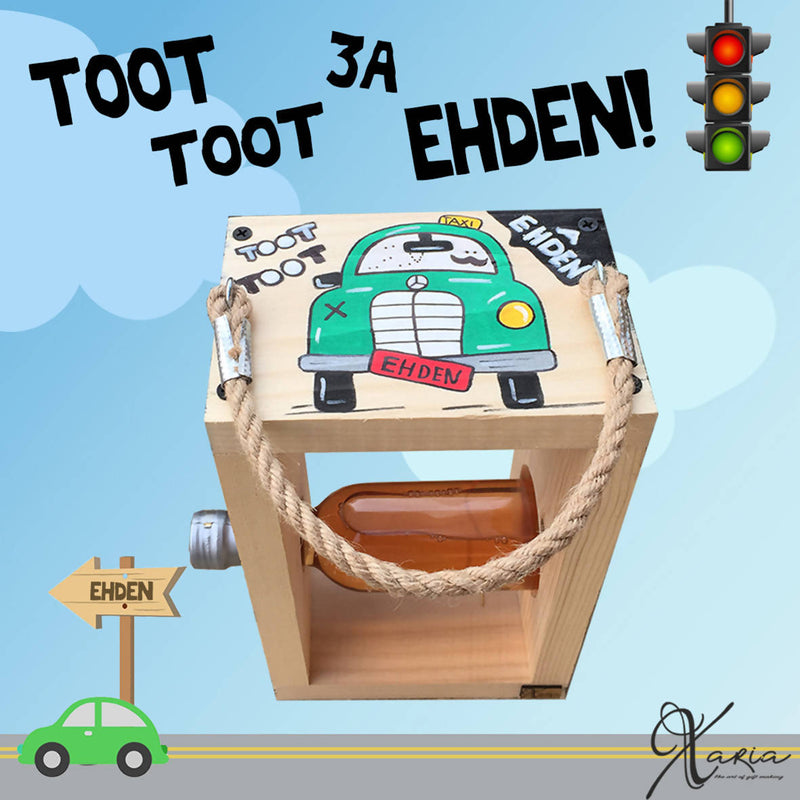 Toot Toot 3a Ehden! Xaria’s Mini Wine Holder Box