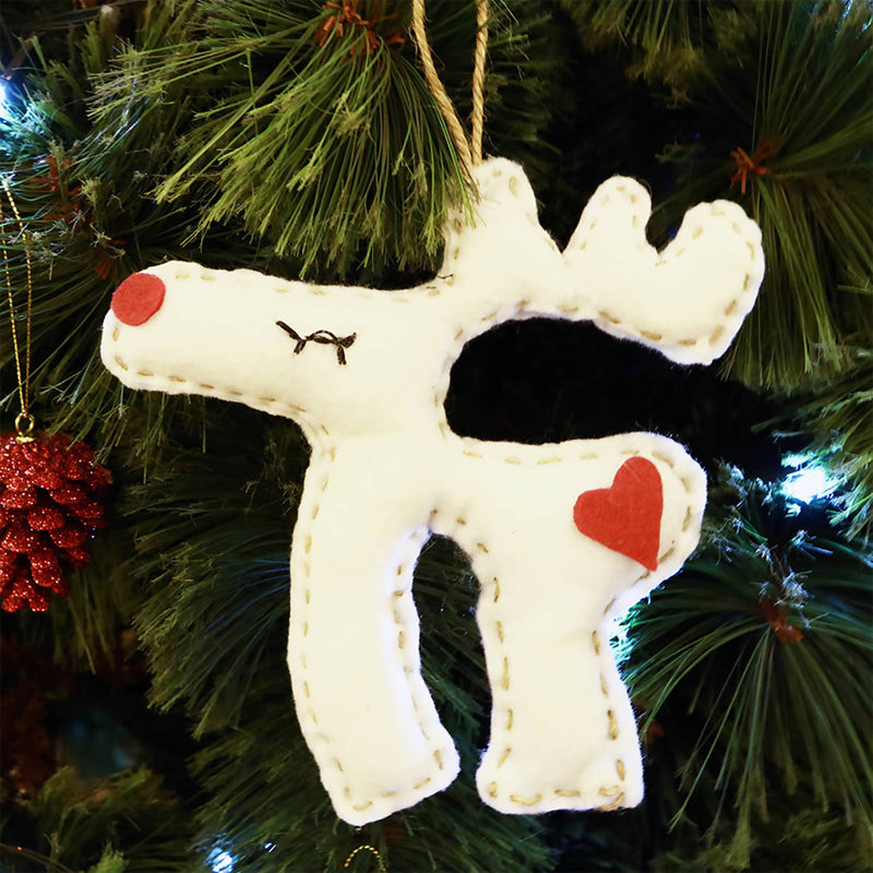 Felt Reindeer