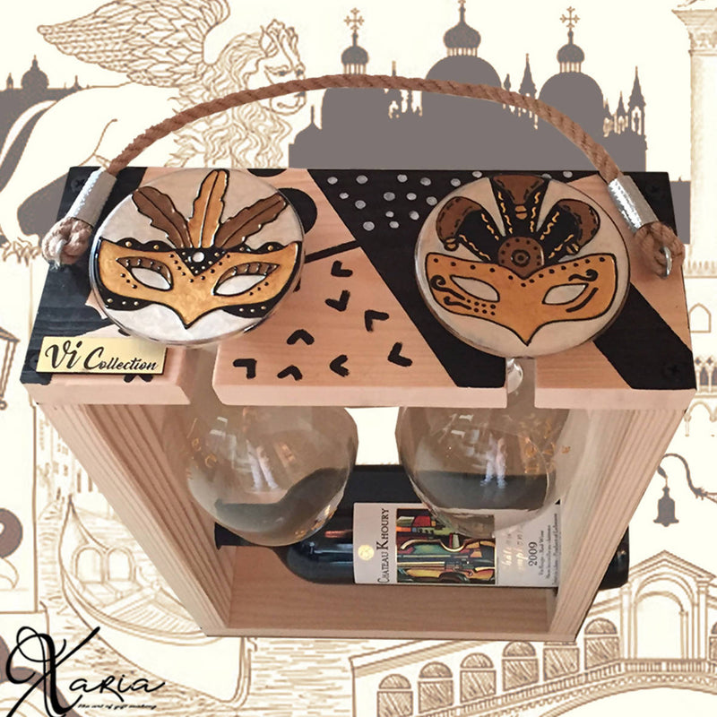 Round Trip To Venice! Xaria’s Wine Holder Box