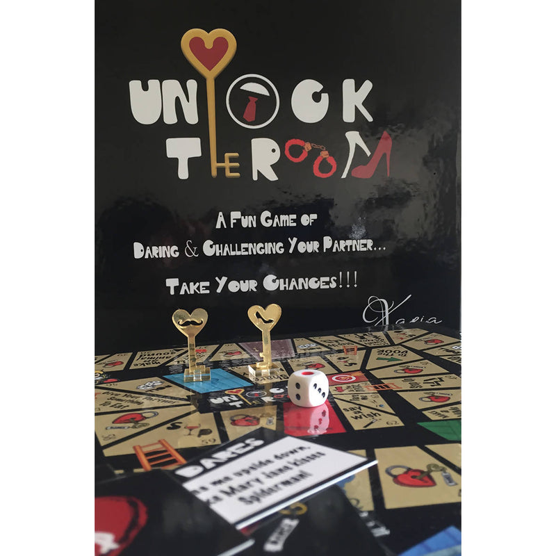 Unlock The Room Game! Xaria’s Game For Couples <br> High-end Cardboard Version