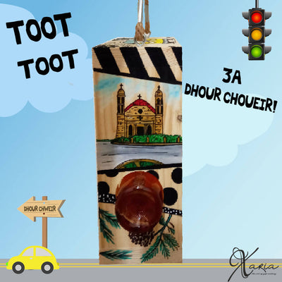 Toot Toot 3a Dhour Choueir! Xaria’s Mini Wine Holder Box