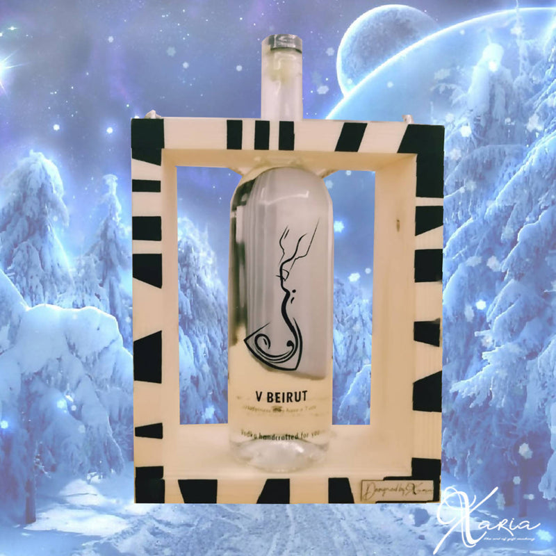 V Beirut Single Bottle Box Xaria’s Vodka Box