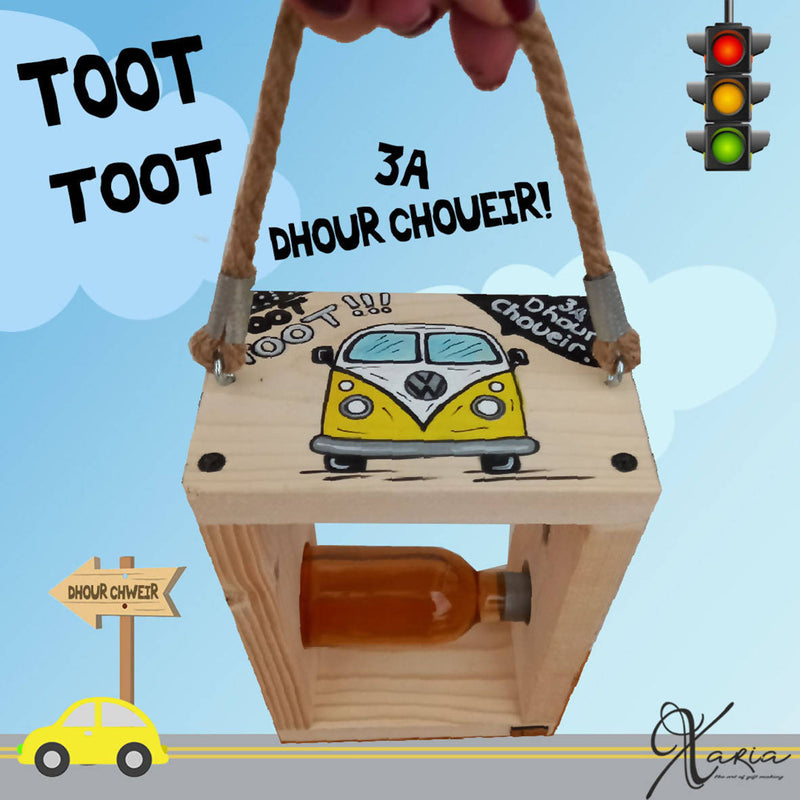Toot Toot 3a Dhour Choueir! Xaria’s Mini Wine Holder Box