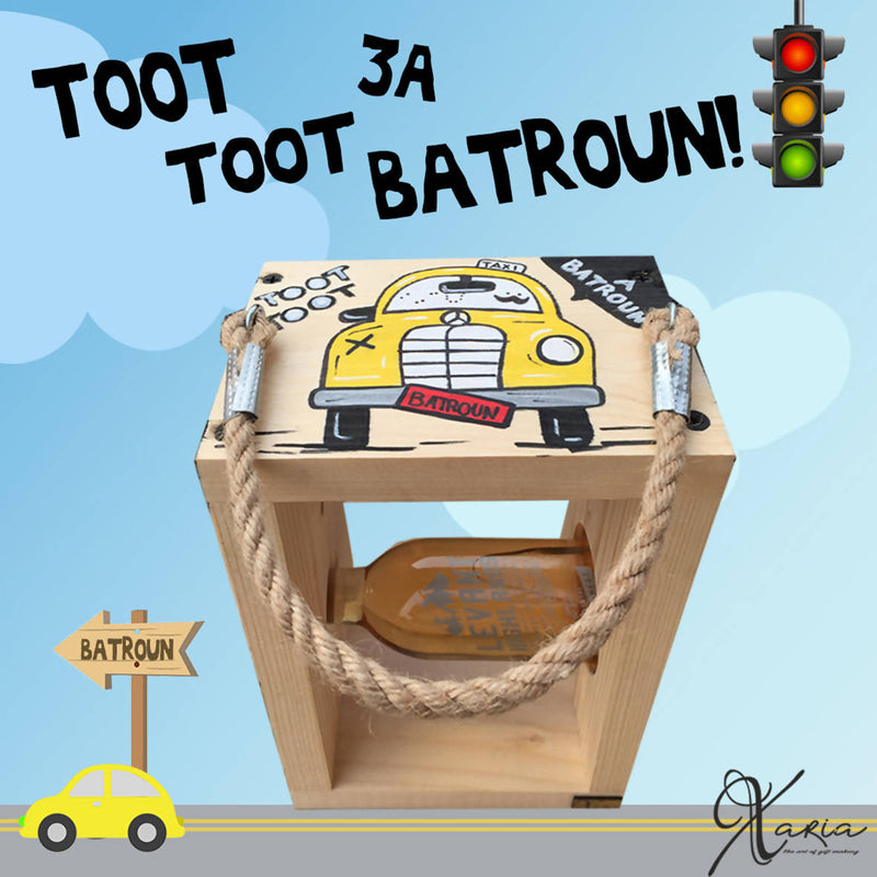 Toot Toot 3a Batroun! Xaria’s Mini Wine Holder Box