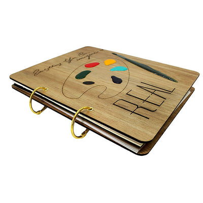C3 Palette Wooden Sketchbook 24.5 X 20.5 cm