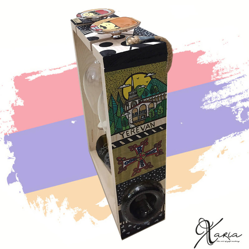 Round Trip To Armenia! Xaria’s Wine Holder Box
