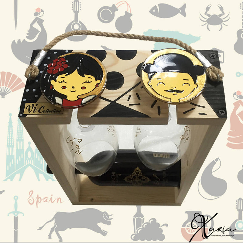 Round Trip To Spain! Xaria’s Wine Holder Box