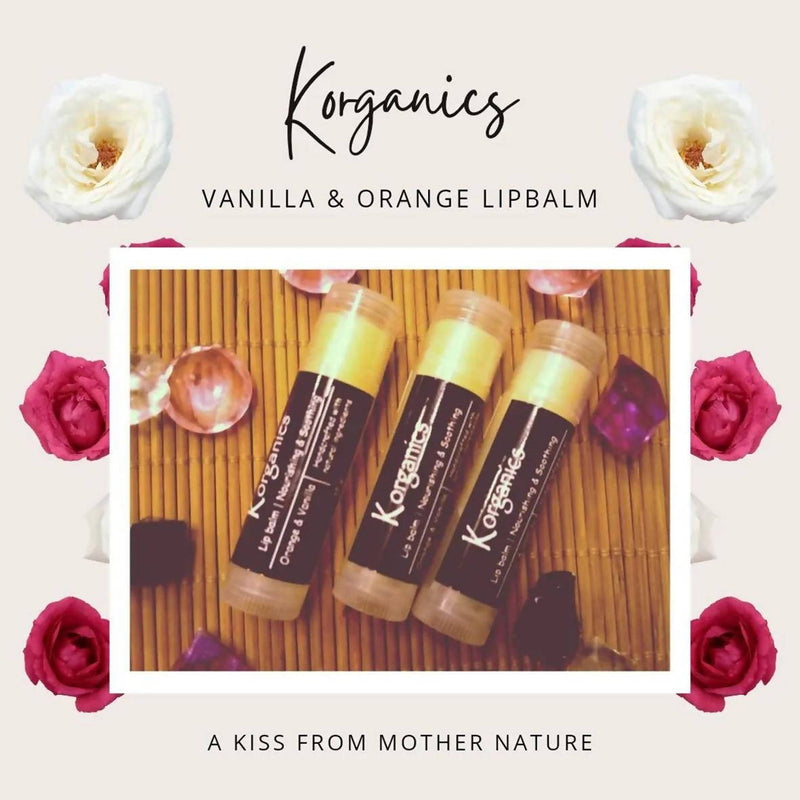 Korganics Vanilla&Orange Lip Balm