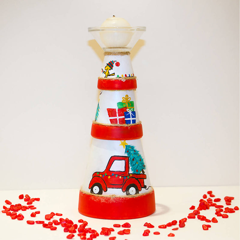 Christmas Lighthouse