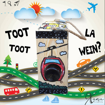 Toot Toot 3a Jounieh! Xaria’s Mini Wine Holder Box