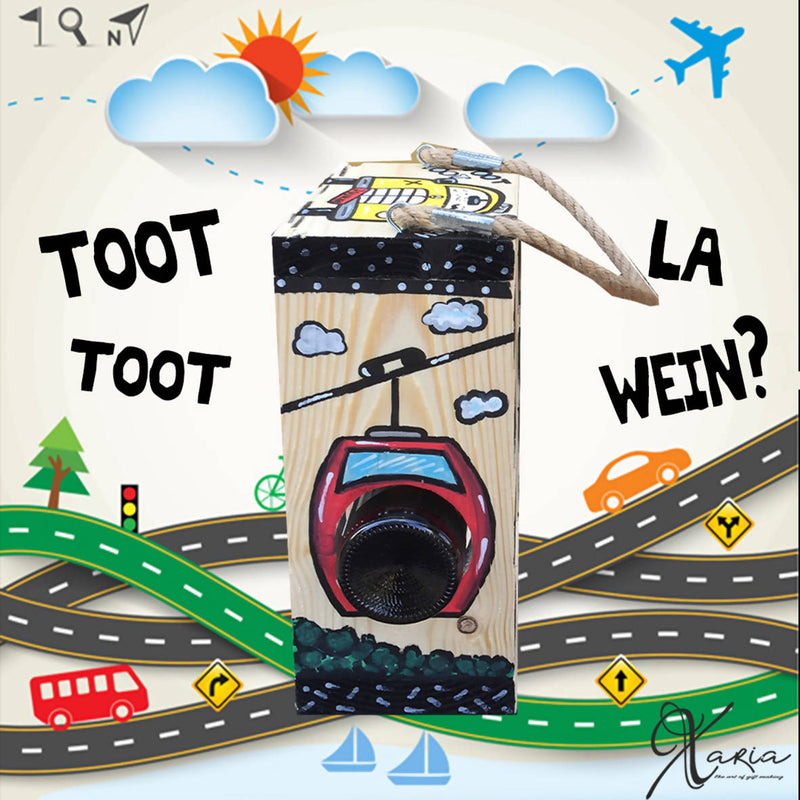 Toot Toot 3a Jounieh! Xaria’s Mini Wine Holder Box