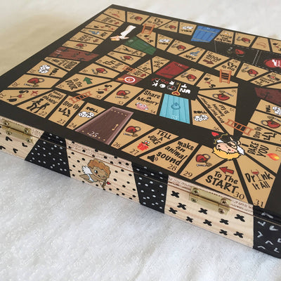 Unlock The Room Game! Xaria’s Game For Couples <br> Personalized Handpainted Wood Version