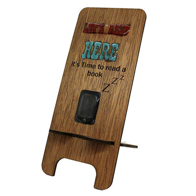 C3 Customized Wooden Mobile Stand 19.5 x 8.3 cm