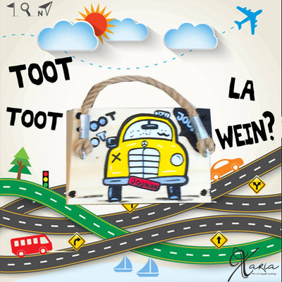 Toot Toot 3a Jounieh! Xaria’s Mini Wine Holder Box