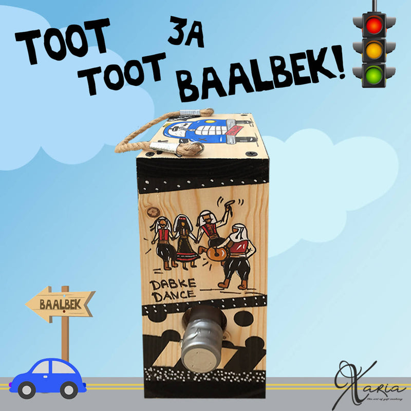 Toot Toot 3a Baalbek! Xaria’s Mini Wine Holder Box