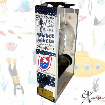 Special Request Diving Wine Holder Box