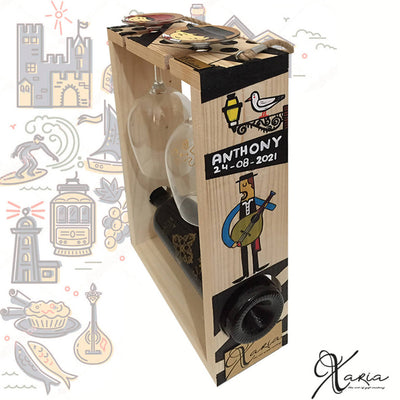 Round Trip To Portugal! Xaria’s Wine Holder Box
