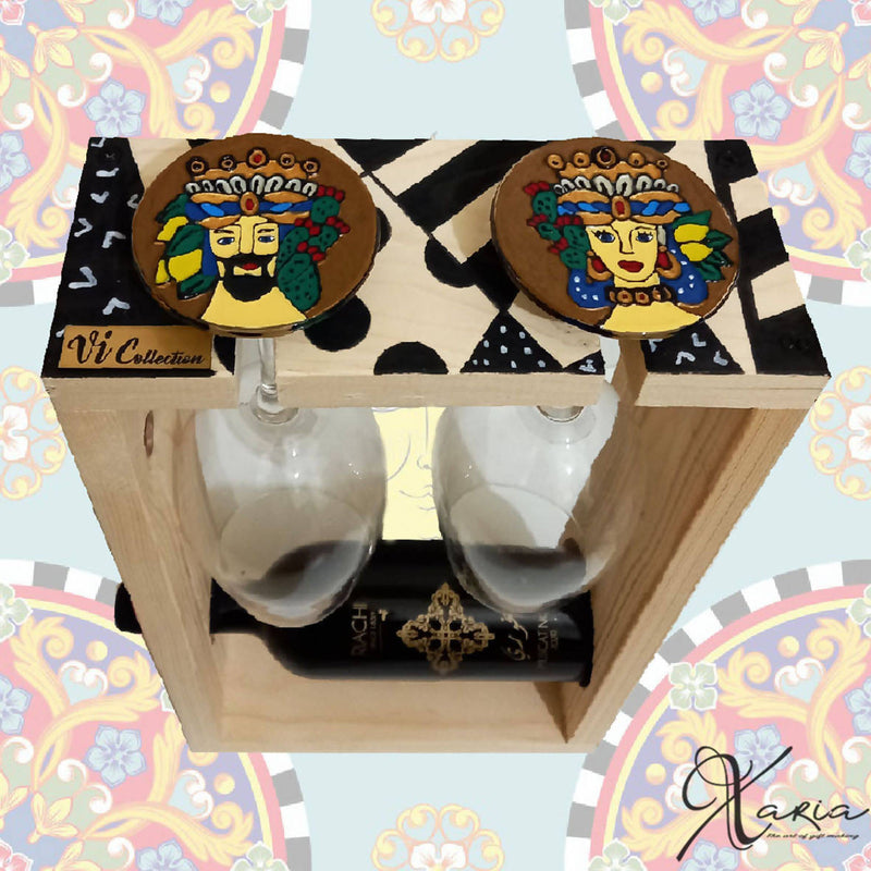 Round Trip To Sicily! Xaria’s Wine Holder Box