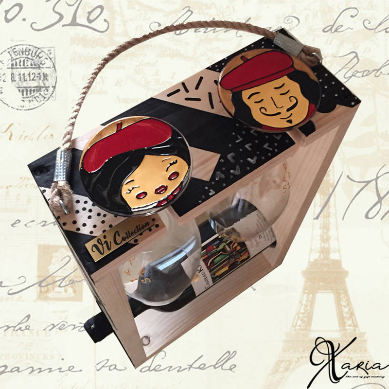 Round Trip To Paris! Xaria’s Wine Holder Box