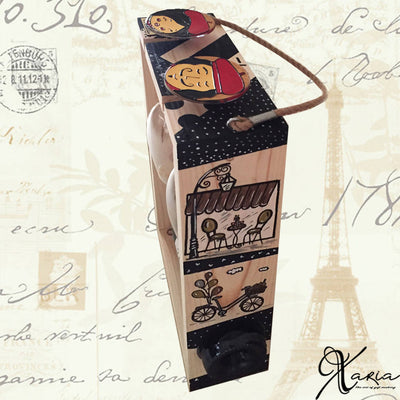Round Trip To Paris! Xaria’s Wine Holder Box