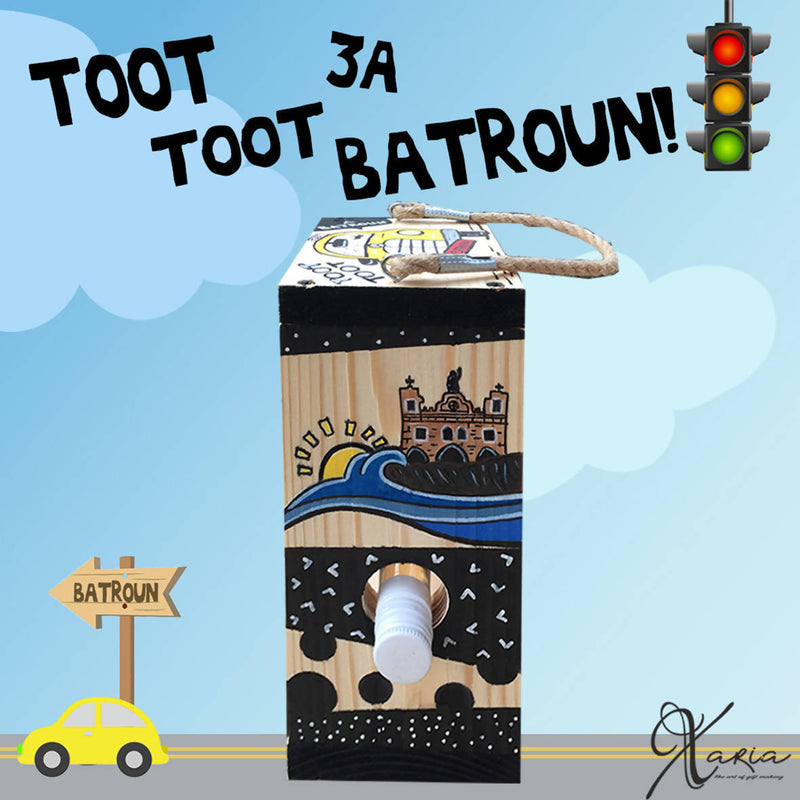 Toot Toot 3a Batroun! Xaria’s Mini Wine Holder Box