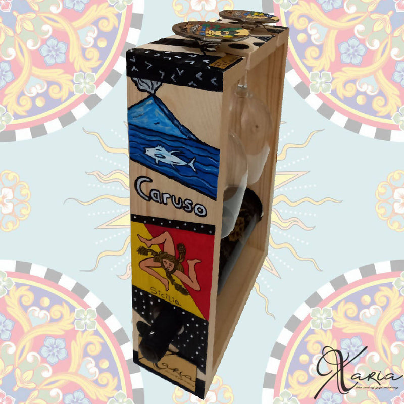 Round Trip To Sicily! Xaria’s Wine Holder Box