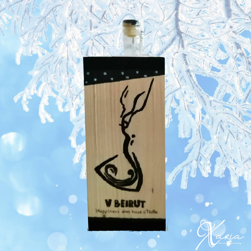 V Beirut Double Bottled Box Xaria’s Vodka Box