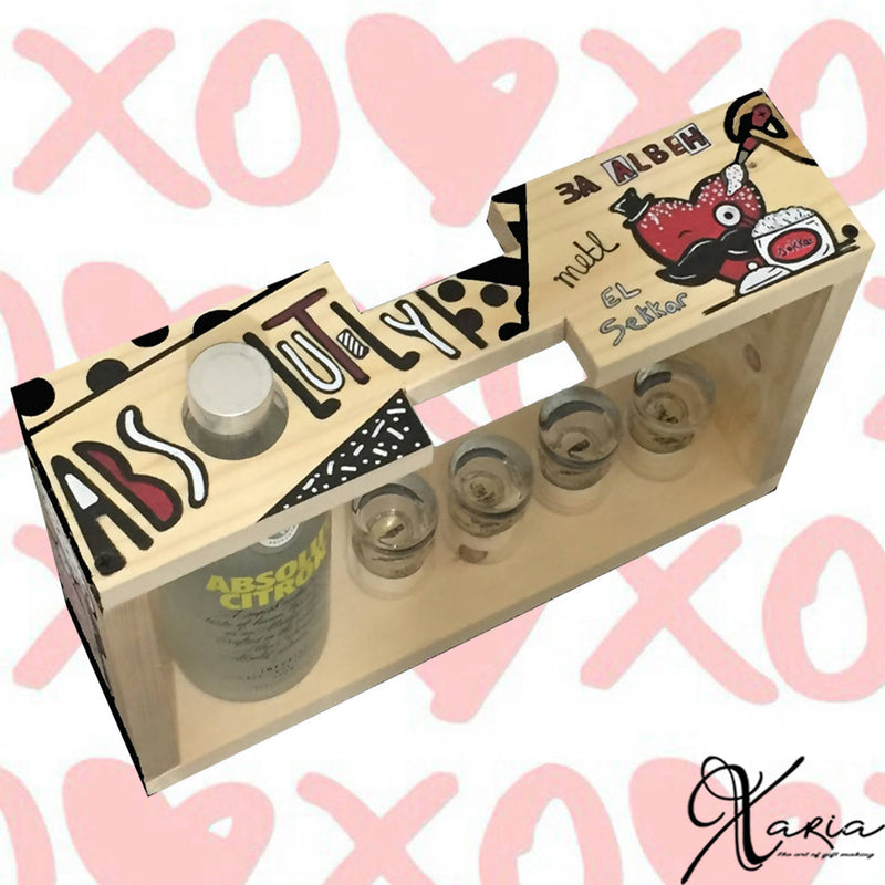 3a Albe Mitl El Sekkar! Xaria’s Vodka Box