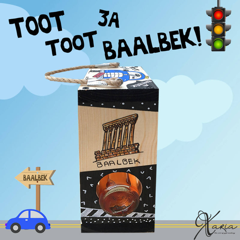 Toot Toot 3a Baalbek! Xaria’s Mini Wine Holder Box