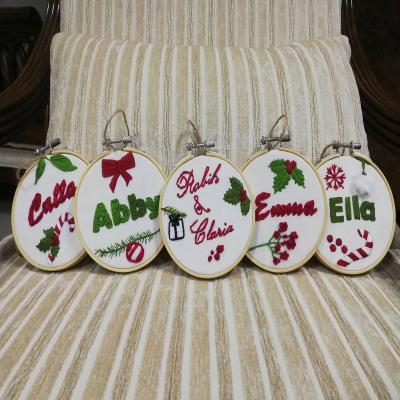 Tree Hoop Cutom Made Name Names