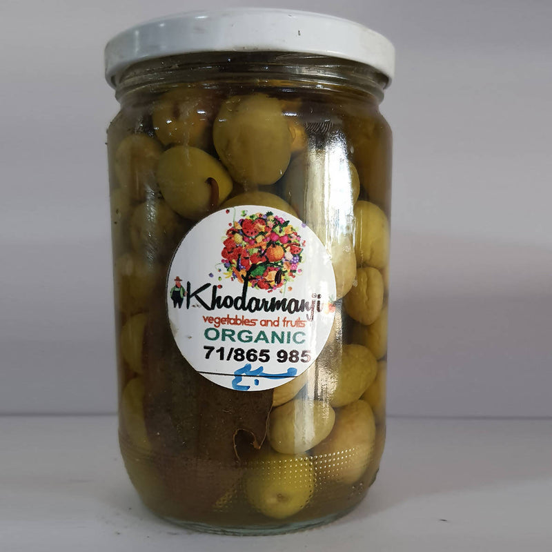 Green Olives Marinated In Salt And Water 1kg