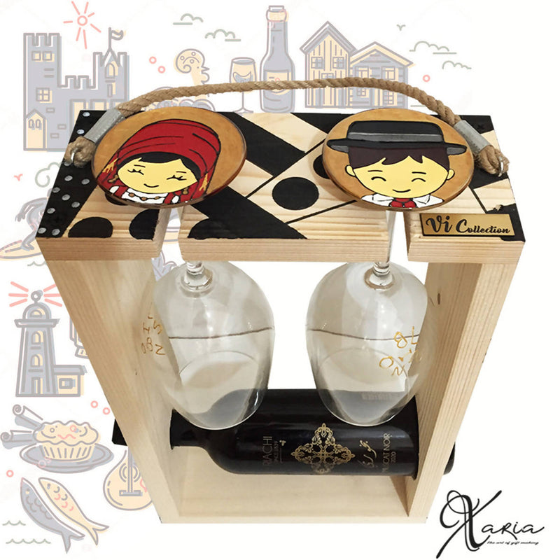 Round Trip To Portugal! Xaria’s Wine Holder Box