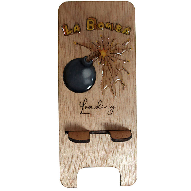C3 Customized Wooden Mobile Stand 19.5 x 8.3 cm