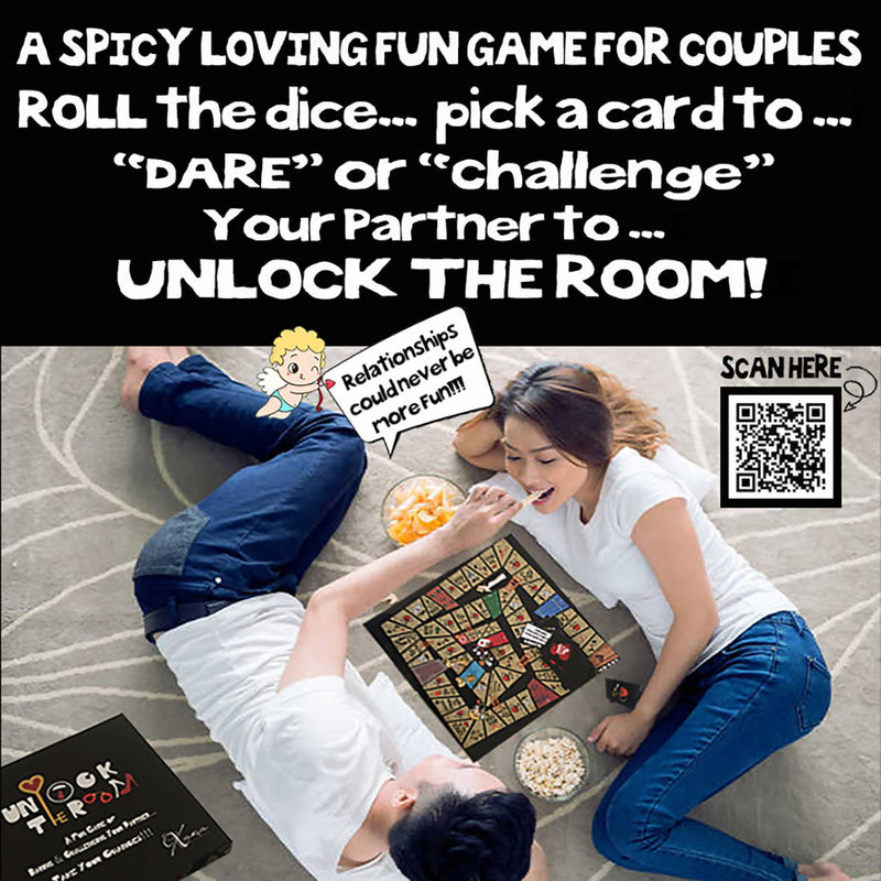 Unlock The Room Game! Xaria’s Game For Couples <br> High-end Cardboard Version