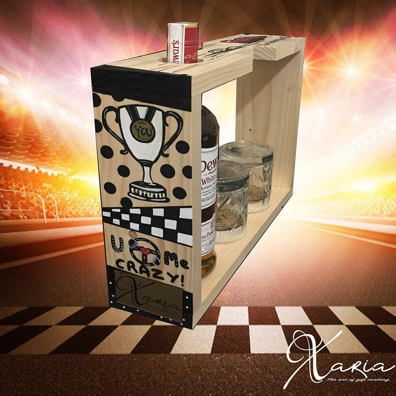 You Make My Heart Race! Xaria’s Whiskey Holder Box