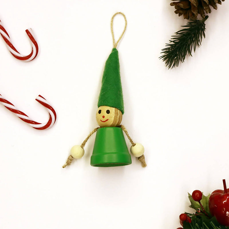 Elf Ornament Pot