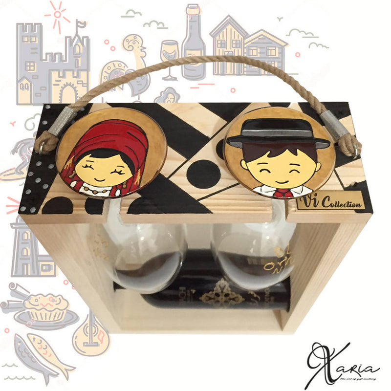 Round Trip To Portugal! Xaria’s Wine Holder Box