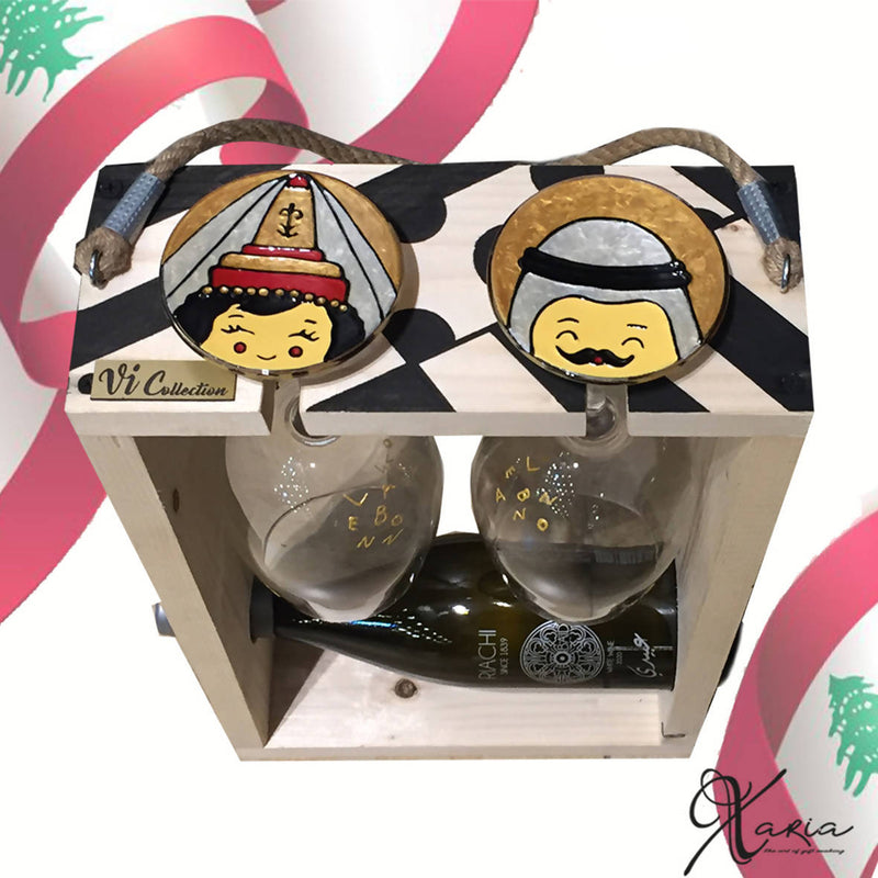 Round Trip To Lebanon! Xaria’s Wine Holder Box