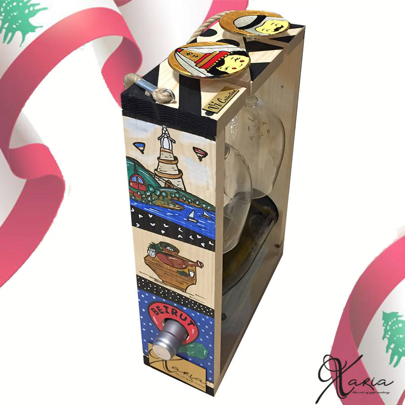 Round Trip To Lebanon! Xaria’s Wine Holder Box