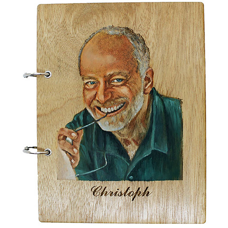 C3 Portrait Wooden Agenda Planner 23 X 17.5 Cm