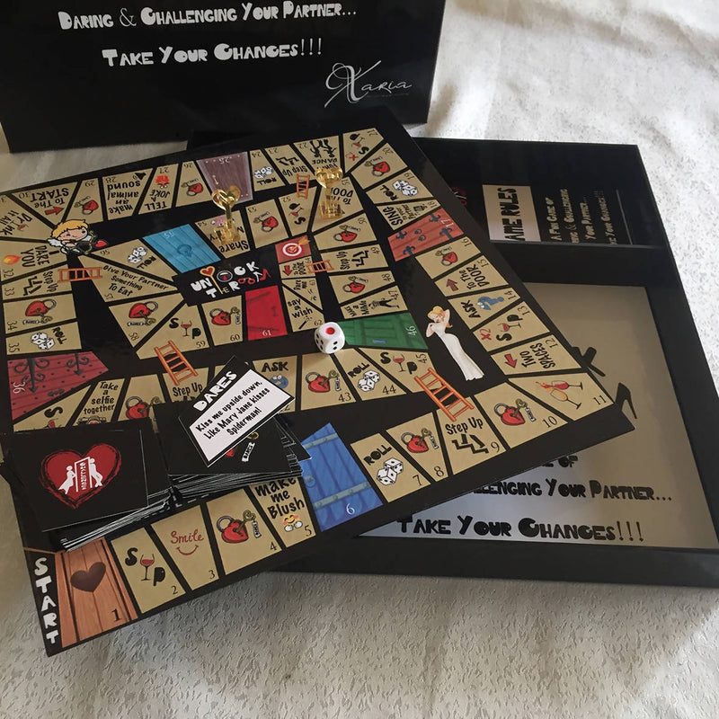 Unlock The Room Game! Xaria’s Game For Couples <br> High-end Cardboard Version