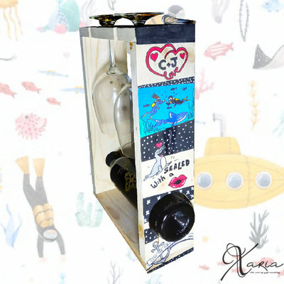 Special Request Diving Wine Holder Box