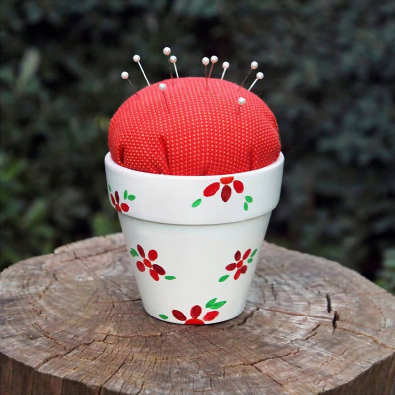 Pincushion on fire